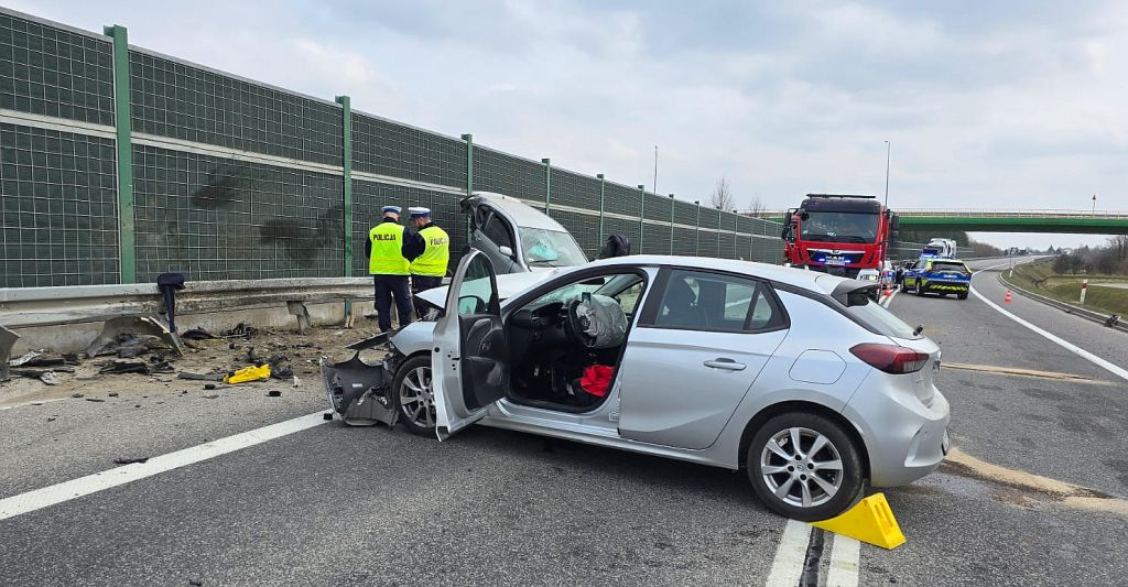Wypadek na obwodnicy Jarosławia. Utrudnienia już zakończone [AKTUALIZACJA] - Polskie Radio Rzeszów