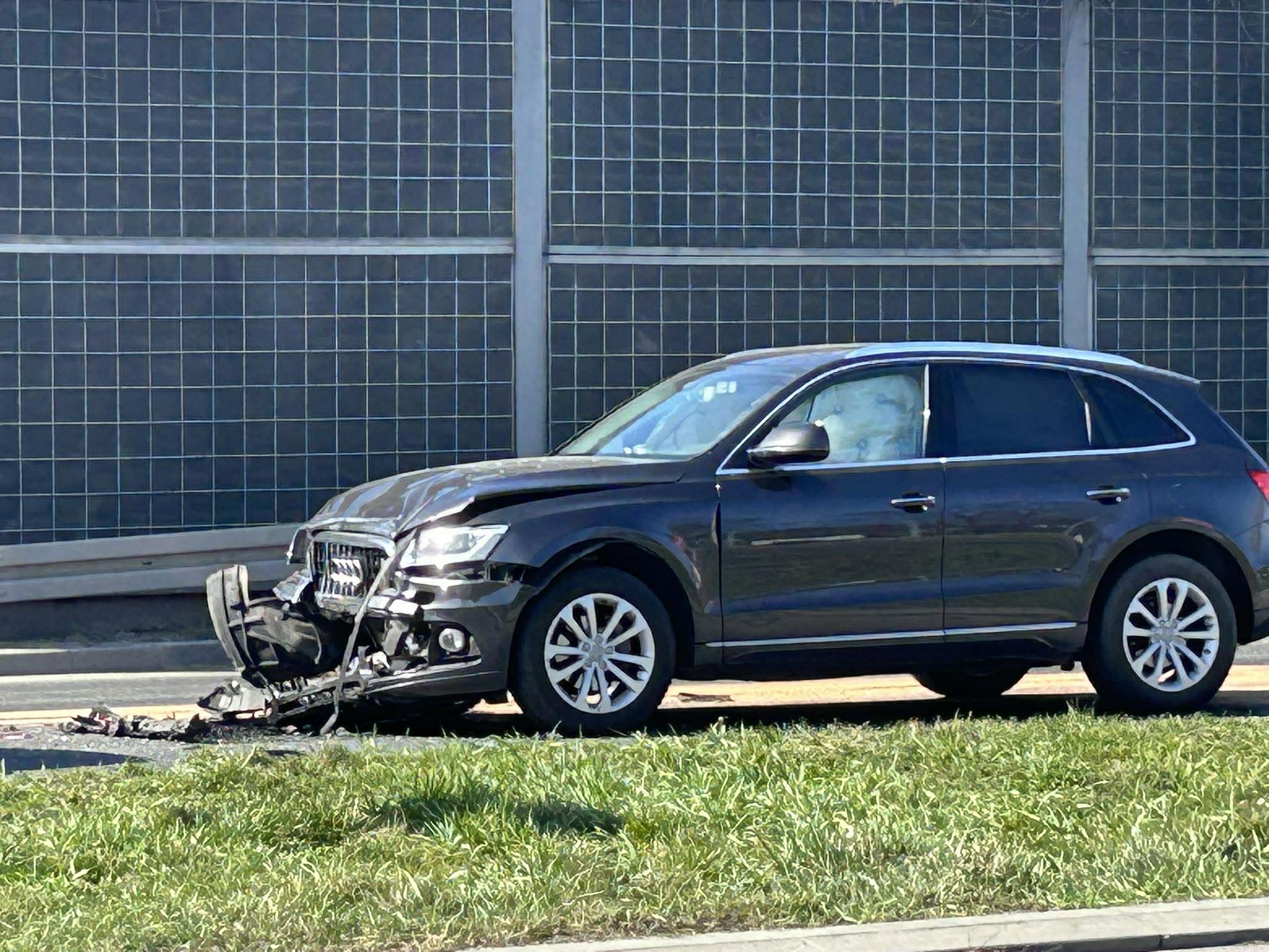 Zderzenie czterech aut na Krakowskiej w Rzeszowie, jedna osoba ranna - Polskie Radio Rzeszów