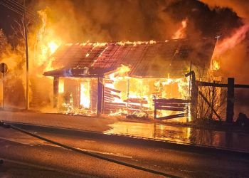 Galeria Sztuki Światowid spłonęła w&nbsp;nocnym pożarze w&nbsp;Tyczynie [AKTUALIZACJA]