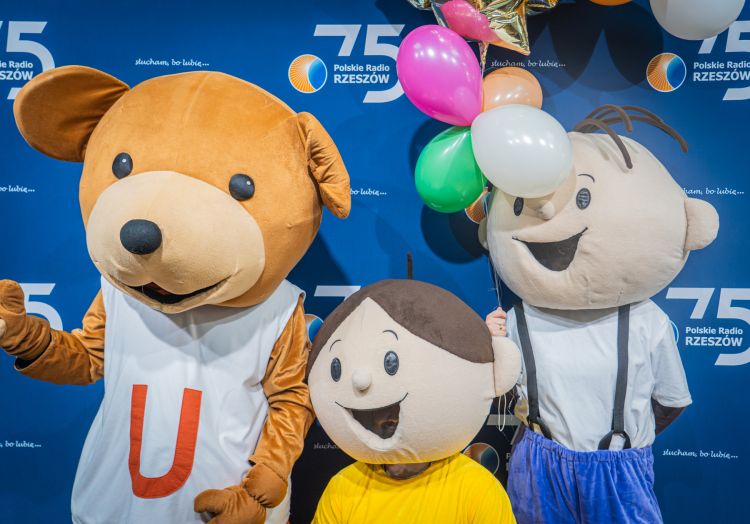 Bajkowi goście w&nbsp;Polskim Radiu Rzeszów. Muzeum Dobranocek świętuje 17-lecie