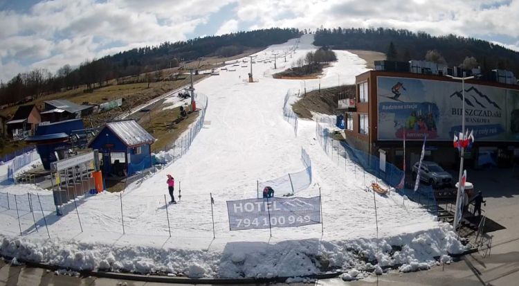 Pusto na podkarpackich stokach narciarskich 1 - Polskie Radio Rzeszów Pusto na podkarpackich stokach narciarskich