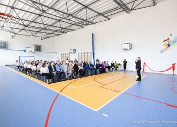 Wyremontowana hala sportowa w&nbsp;Szkole Podstawowej nr&nbsp;16 w&nbsp;Rzeszowie