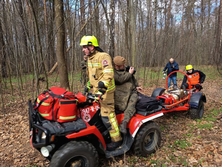 Ćwiczenia ratownicze w Jedliczu – symulacja wypadku lotniczego - Polskie Radio Rzeszów