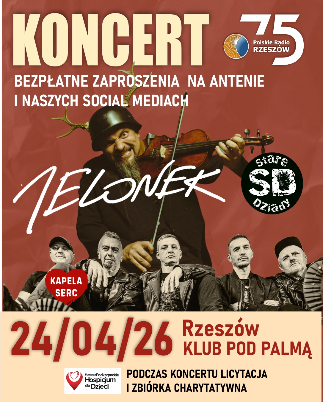 Jelonek i Stare Dziady w Klubie Pod Palmą. Jubileusz 75-lecia Polskiego Radia Rzeszów - Polskie Radio Rzeszów