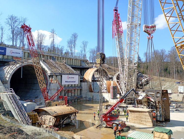 Wracają prace na&nbsp;S19 i&nbsp;obwodnicy Sanoka. Kluczowe inwestycje drogowe ruszyły po&nbsp;zimie