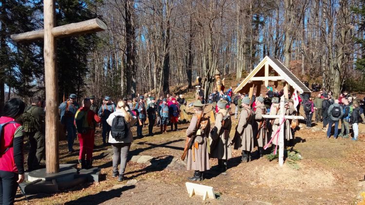 Uroczystości na&nbsp;górze Manyłowa. Upamiętniono poległych z&nbsp;I&nbsp;wojny światowej