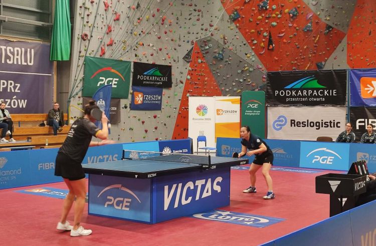 Minimalna porażka tenisistek stołowych Fibrain AZS Politechniki Rzeszów z&nbsp;AZS Częstochowa