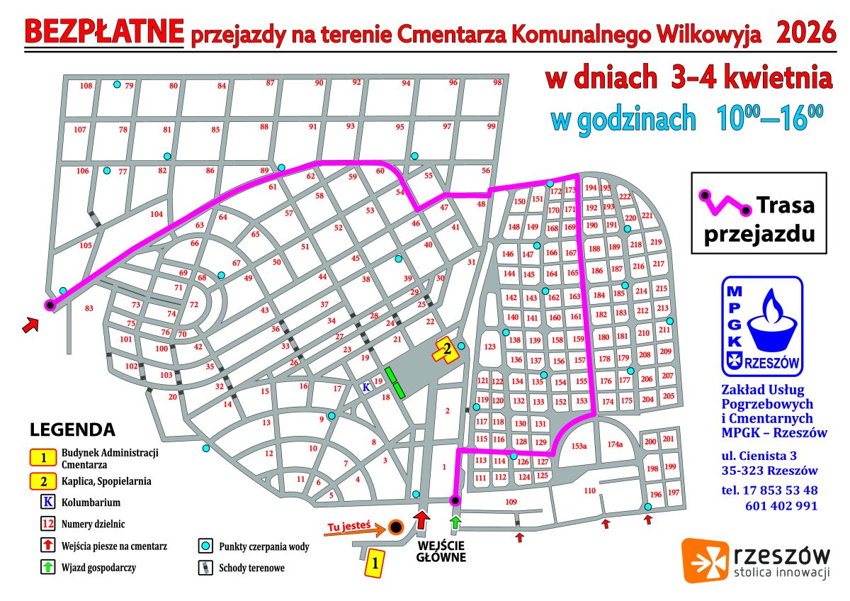 Bezpłatne meleksy będą kursować po cmentarzu Wilkowyja w Rzeszowie 2 - Polskie Radio Rzeszów Bezpłatne meleksy będą kursować po cmentarzu Wilkowyja w Rzeszowie - Polskie Radio Rzeszów