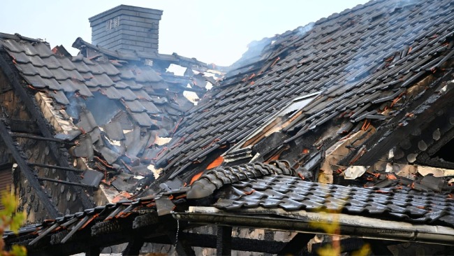 Pożar zniszczył dom. Mieszkańcy Zarzecza apelują o pomoc dla poszkodowanej rodziny - Polskie Radio Rzeszów