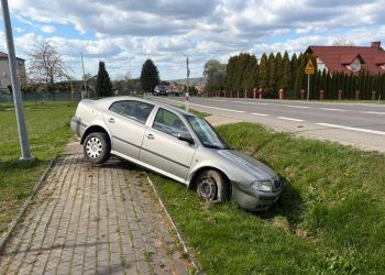 Wypadek w Grabownicy Starzeńskiej. Kierująca trafiła do szpitala [AKTUALIZACJA] - Polskie Radio Rzeszów