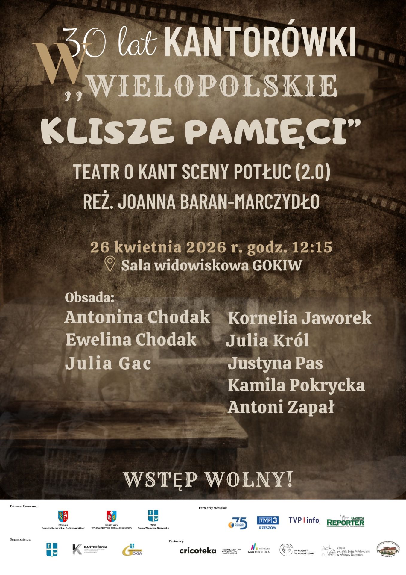 30-lecie Kantorówki Ośrodka Dokumentacji i Historii Regionu Muzeum Tadeusza Kantora w Wielopolu Skrzyńskim - Polskie Radio Rzeszów