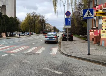 Potrącenie pieszej na&nbsp;ul.&nbsp;Dąbrowskiego w&nbsp;Rzeszowie