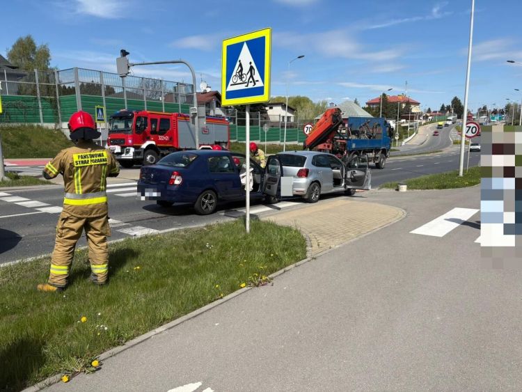 Poniedziałek na&nbsp;drogach Podkarpacia. Do&nbsp;szpitala trafił senior po&nbsp;zdarzeniu w&nbsp;Rzeszowie