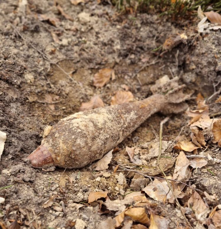 Niewybuchy z&nbsp;II&nbsp;wojny światowej w&nbsp;powiecie strzyżowskim. Jeden znaleziony tuż przy domu