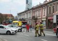 Kolizja na&nbsp;ulicy Dąbrowskiego w&nbsp;Rzeszowie