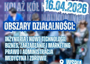 Już jutro Kolaż Kół Naukowych w&nbsp;Rzeszowie. Cztery uczelnie w&nbsp;jednym miejscu