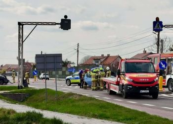 Kolizja w&nbsp;Kraczkowej. Utrudnienia na&nbsp;drodze krajowej