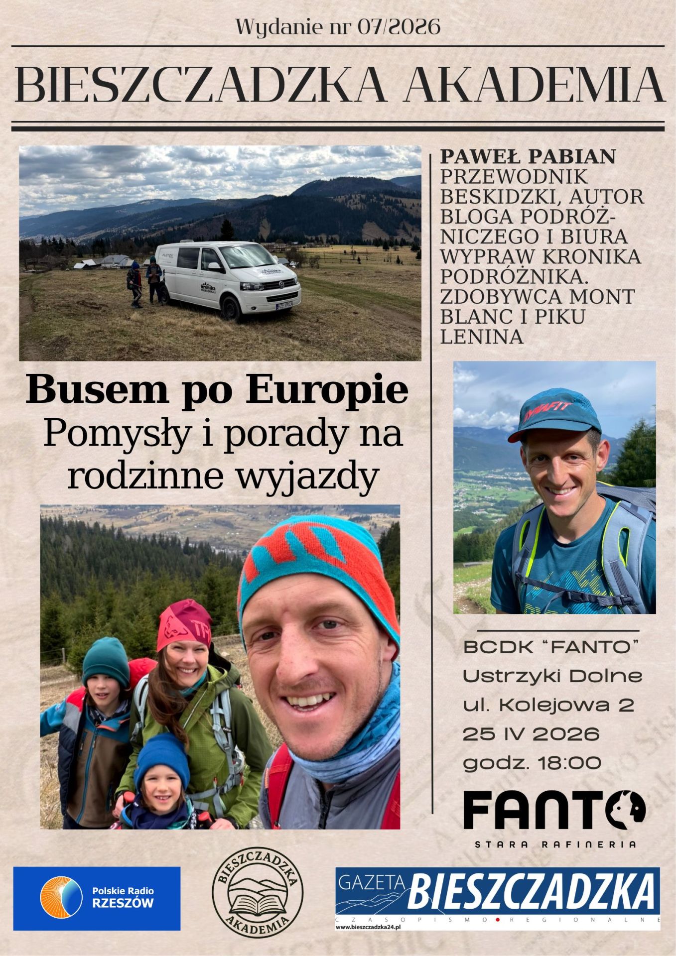 Busem po Europie - pomysły i porady na rodzinne wyjazdy - Polskie Radio Rzeszów