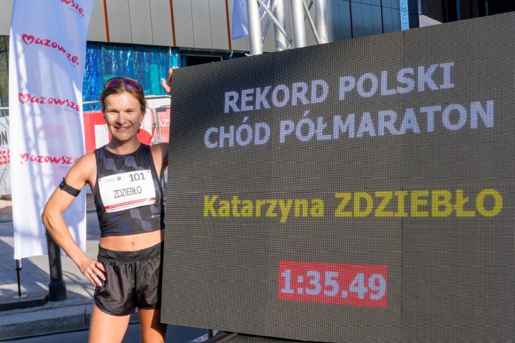 Katarzyna Zdziebło z&nbsp;rekordem Polski. Złoty medal w&nbsp;Warszawie