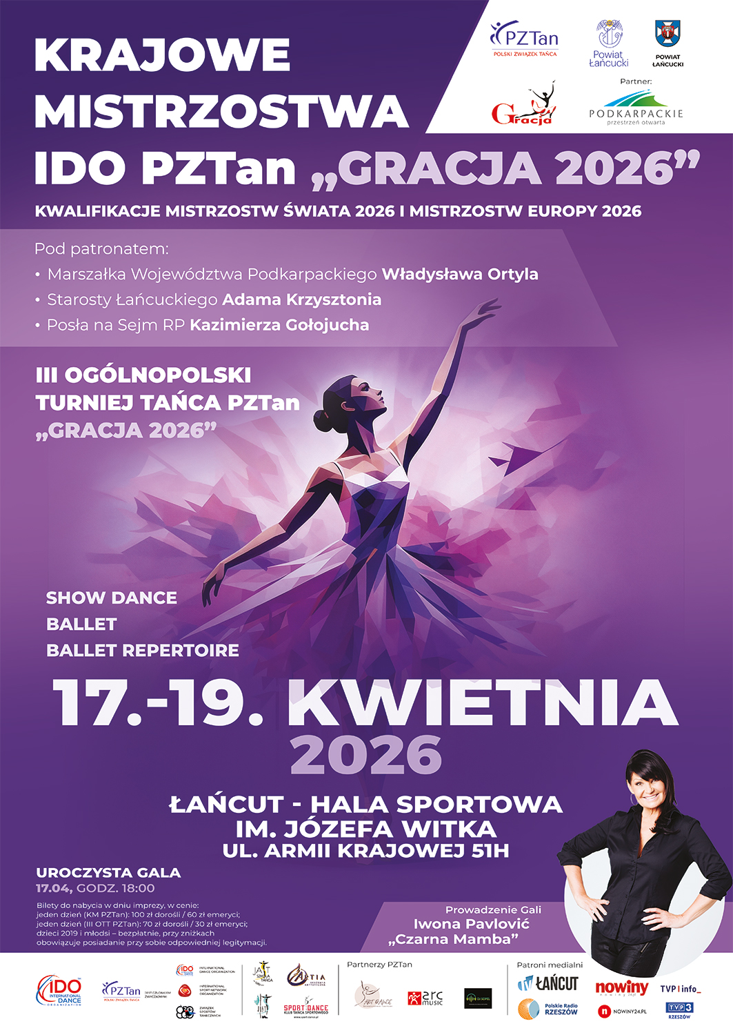 Krajowe Mistrzostwa IDO PZTan „Gracja 2026” - Polskie Radio Rzeszów