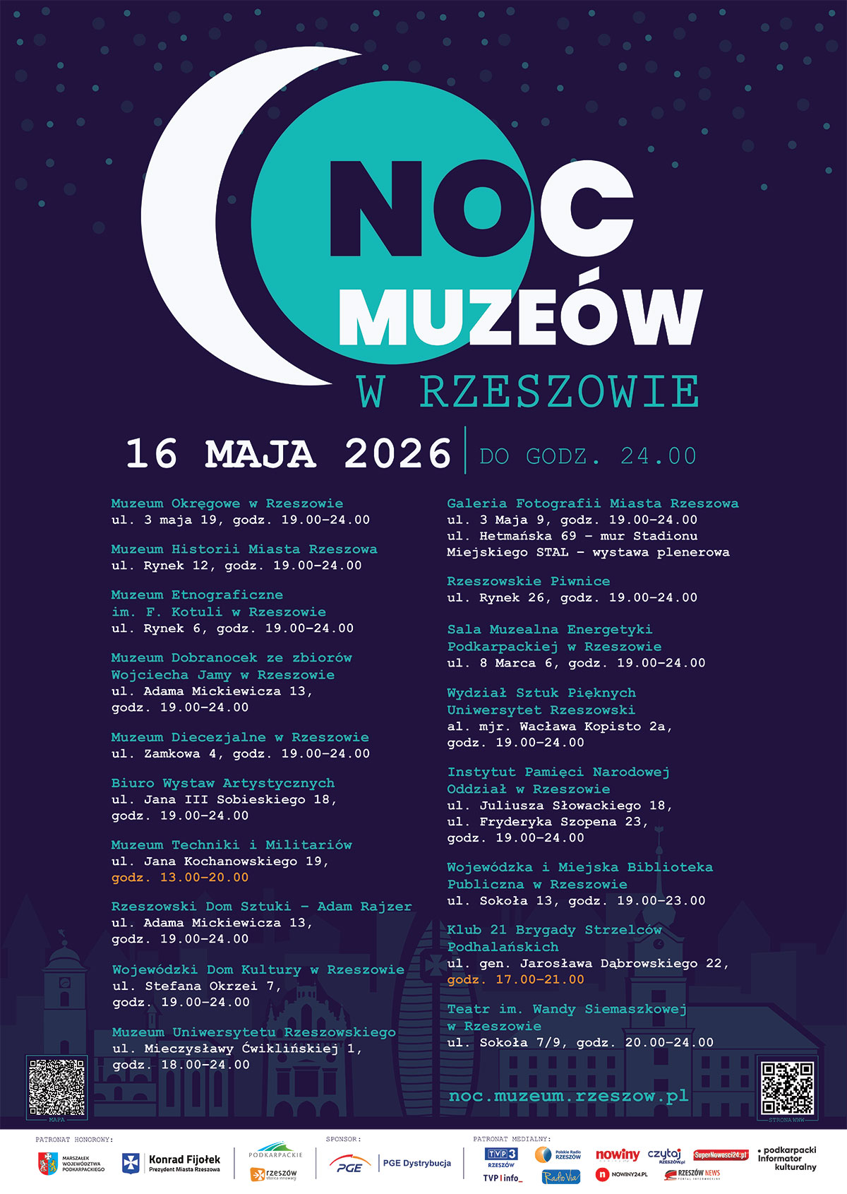 NOC MUZEÓW W RZESZOWIE 2026 - Polskie Radio Rzeszów