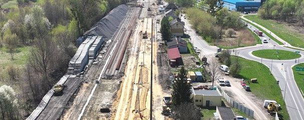 Remont linii kolejowych Sandomierz – Padew – Stalowa Wola