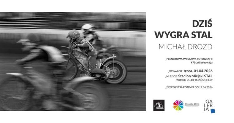 Wystawa „Żużel w&nbsp;obiektywie Michała Drozda” w&nbsp;Rzeszowie. Historia STALI w&nbsp;fotografiach