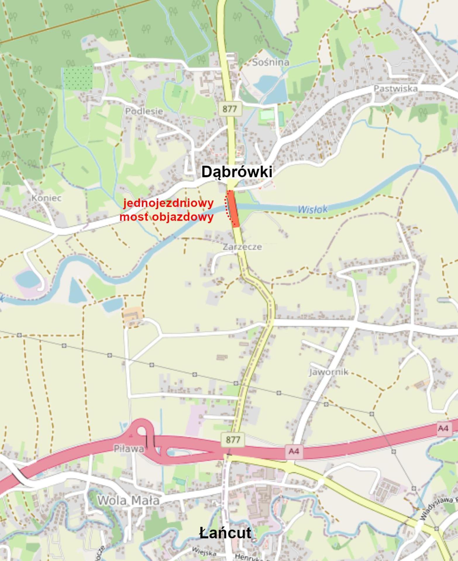 Utrudnienia dla kierowców w Dąbrówkach. Budowa mostu rusza w maju - Polskie Radio Rzeszów