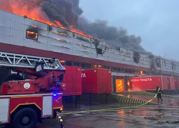 Rosjanie zaatakowali terminal Nowej Poczty w&nbsp;Łucku