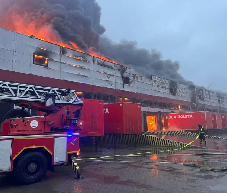 Rosjanie zaatakowali terminal Nowej Poczty w&nbsp;Łucku