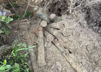 Niewybuchy z&nbsp;czasów wojny znalezione w&nbsp;Mirocinie. Na&nbsp;miejsce wezwano saperów