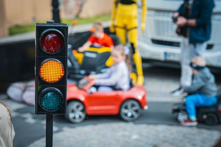 Pokazy bezpieczeństwa drogowego na&nbsp;rzeszowskim Rynku. Volvo For Safety.