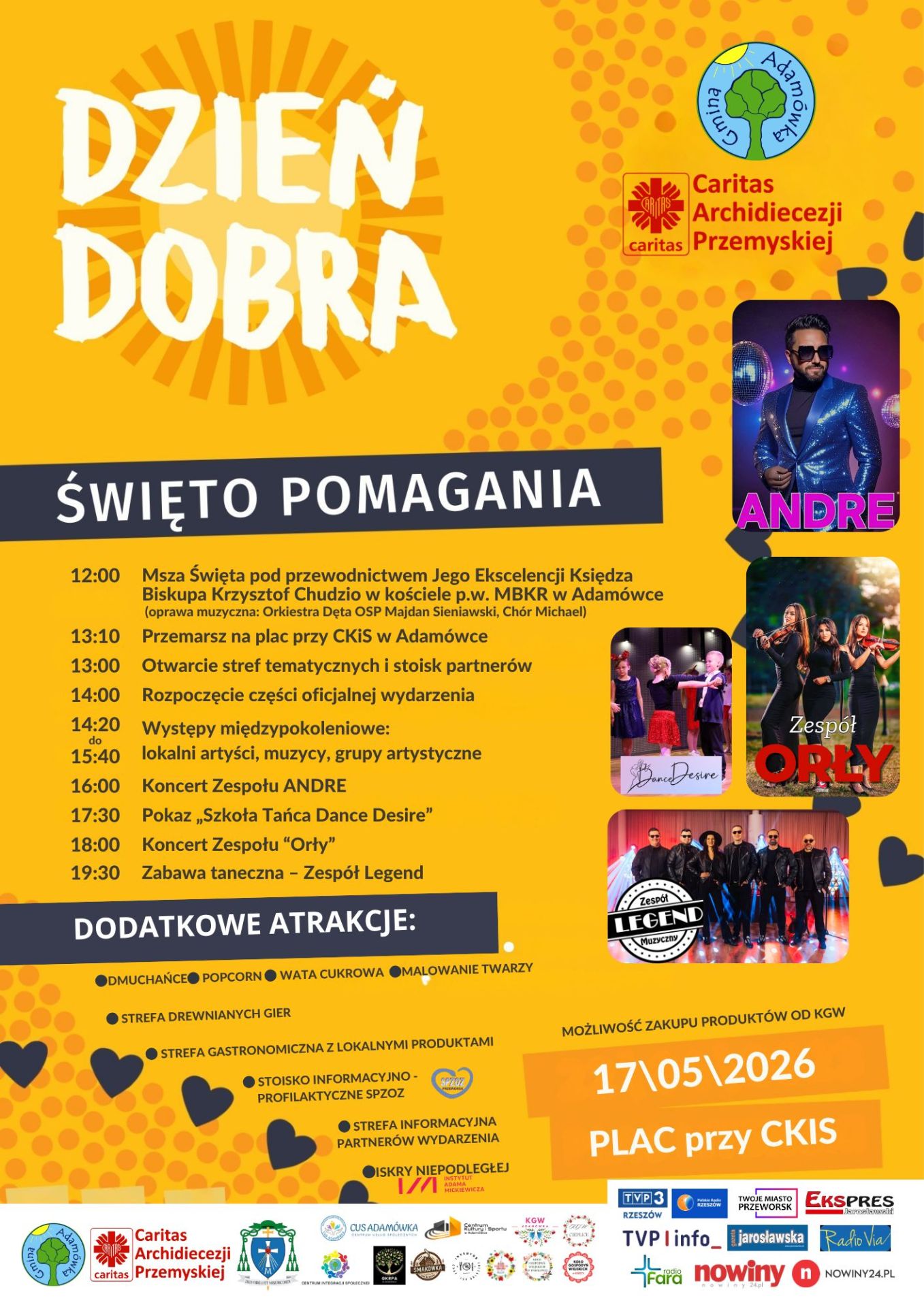 „Dzień Dobra” w Adamówce – święto pomagania i integracji społecznej - Polskie Radio Rzeszów
