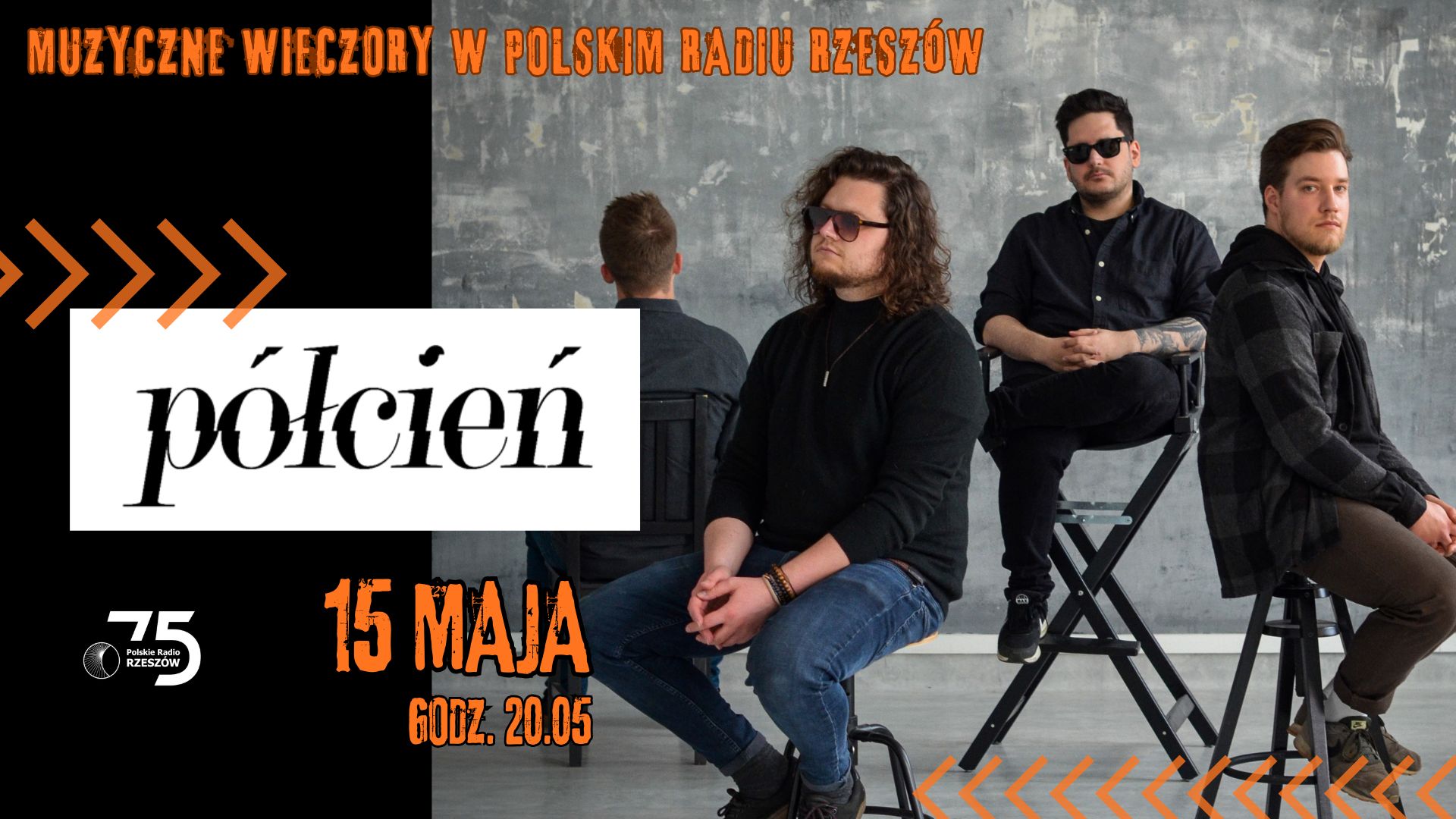Koncert zespołu Półcień w Polskim Radiu Rzeszów - Polskie Radio Rzeszów