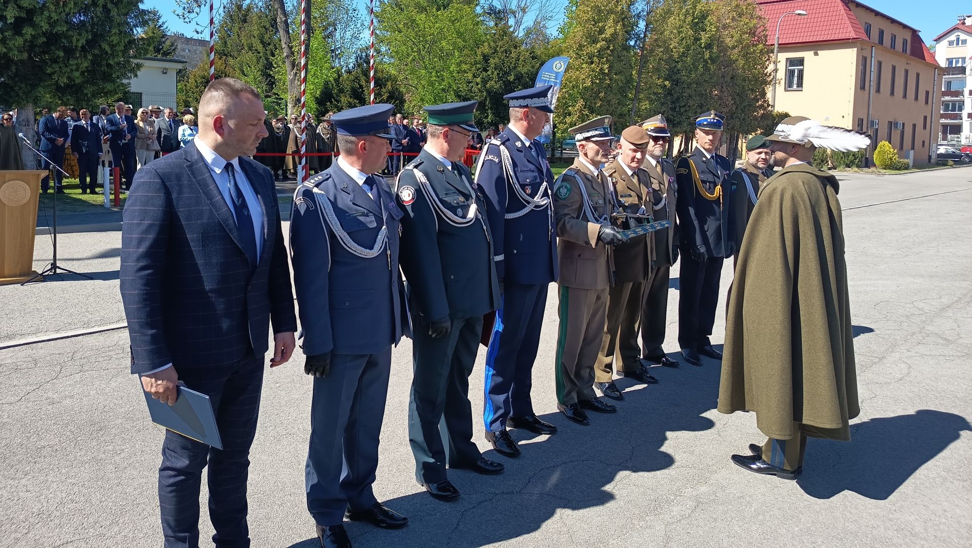 Apel w 21. Brygadzie Strzelców Podhalańskich. Uroczyste powitanie nowego generała - Polskie Radio Rzeszów