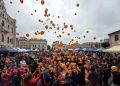Pomarańczowy Rynek w&nbsp;Jarosławiu z&nbsp;okazji obchodów Dnia Godności