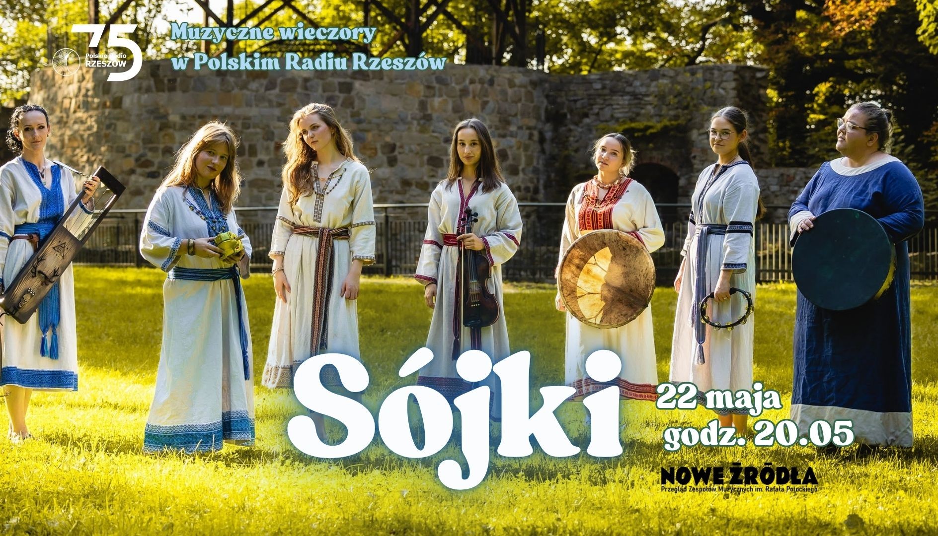 Koncert zespołu Sójki w Polskim Radiu Rzeszów - Polskie Radio Rzeszów