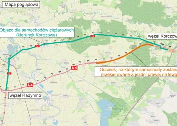 Remont A4 między Przemyślem a Korczową. Utrudnienia w stronę granicy 3 - Polskie Radio Rzeszów Remont A4 między Przemyślem a Korczową. Utrudnienia w stronę granicy