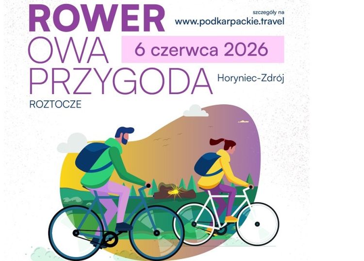 Rowerowa Przygoda w&nbsp;Horyńcu-Zdroju. Rajd, piknik i&nbsp;atrakcje dla całych rodzin