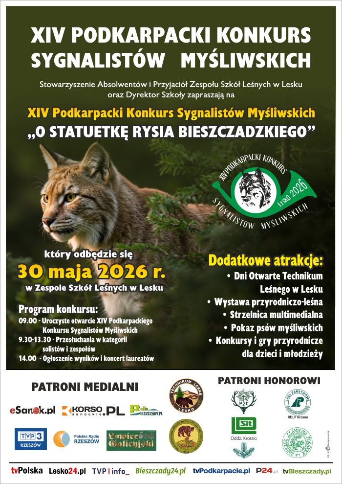 XIV Podkarpacki Konkurs Sygnalistów Myśliwskich - Polskie Radio Rzeszów