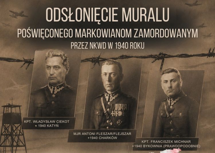 Markowa upamiętni ofiary NKWD. Dziś odsłonięcie muralu