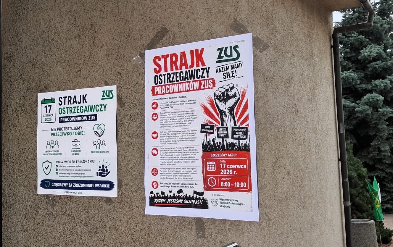 Protest w ZUS. W Rzeszowie od biurek odeszło ok. 70 proc. pracowników 2 - Polskie Radio Rzeszów Protest w ZUS. W Rzeszowie od biurek odeszło ok. 70 proc. pracowników - Polskie Radio Rzeszów