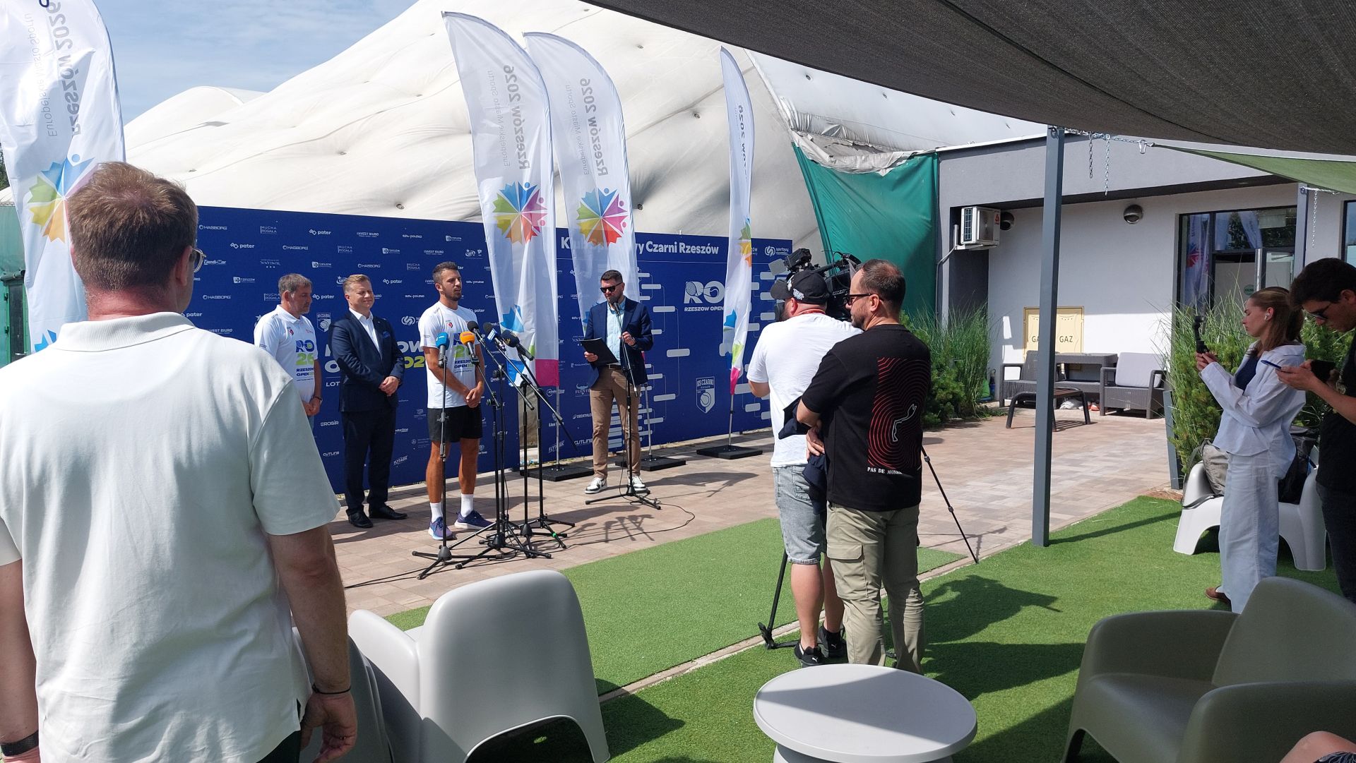 Zawodowy tenis po raz pierwszy w Rzeszowie. Na kortach Czarnych zagra 64 zawodników - Polskie Radio Rzeszów