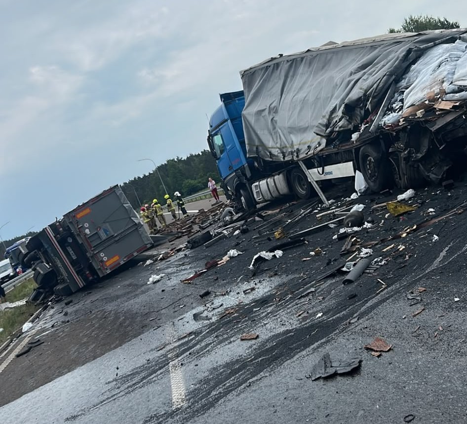 [AKTUALIZACJA] Nie ma już utrudnień po wypadku na drodze S19 - Polskie Radio Rzeszów
