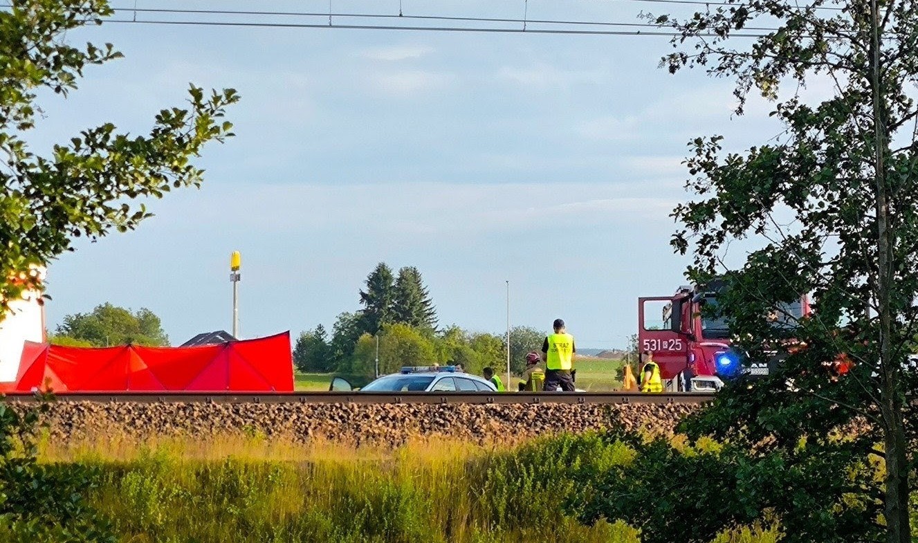 [AKTUALIZACJA] Śmiertelny wypadek na torach w Sędziszowie Małopolskim - Polskie Radio Rzeszów