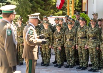 Bieszczadzcy pogranicznicy uczcili patrona. 60 nowych funkcjonariuszy złożyło ślubowanie
