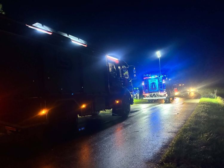 Burze na Podkarpaciu. Strażacy interweniowali 77 razy 1 - Polskie Radio Rzeszów Burze na Podkarpaciu. Strażacy interweniowali 77 razy
