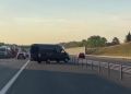Duże korki w&nbsp;kierunku Warszawy po&nbsp;pożarze ciężarówki na&nbsp;S17 [WIDEO]