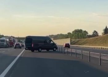 Duże korki w&nbsp;kierunku Warszawy po&nbsp;pożarze ciężarówki na&nbsp;S17