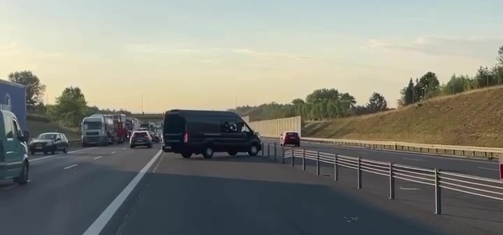 Duże korki w&nbsp;kierunku Warszawy po&nbsp;pożarze ciężarówki na&nbsp;S17